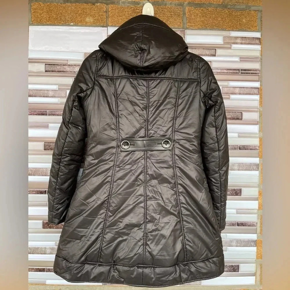 Mackage Black Leather Trim /wool jacket size small - Picture 10 of 17